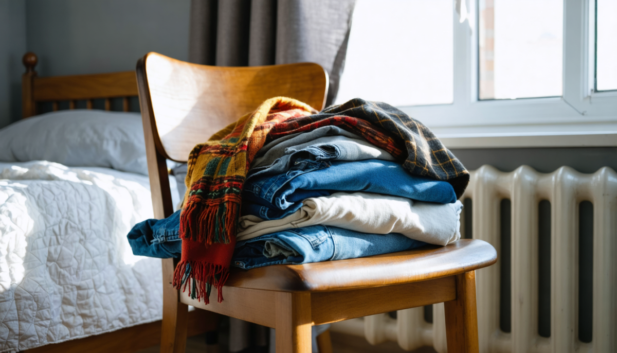 découvrez ce que vos vêtements empilés sur une chaise révèlent sur votre personnalité avec ces 3 révélations surprenantes qui pourraient vous surprendre.