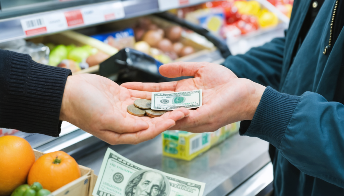 découvrez comment le geste de recompter la monnaie reflète la confiance ou la méfiance envers le caissier lors d'un paiement.