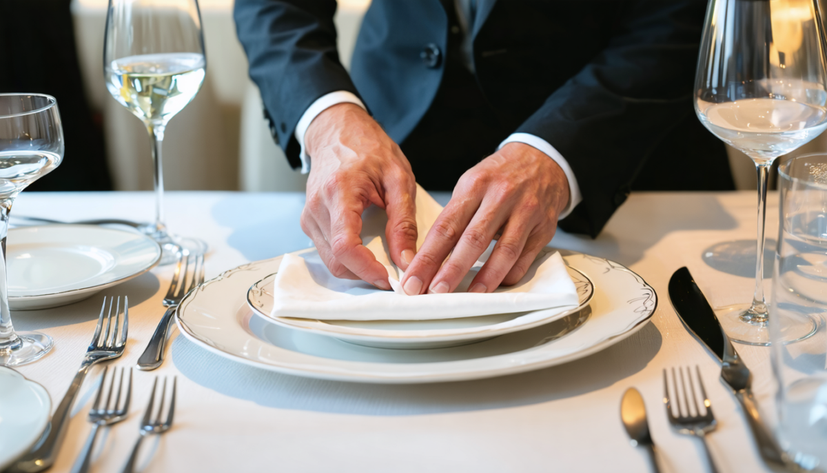 découvrez ce que le fait de toujours replier sa serviette au restaurant révèle sur votre personnalité et vos traits de caractère.