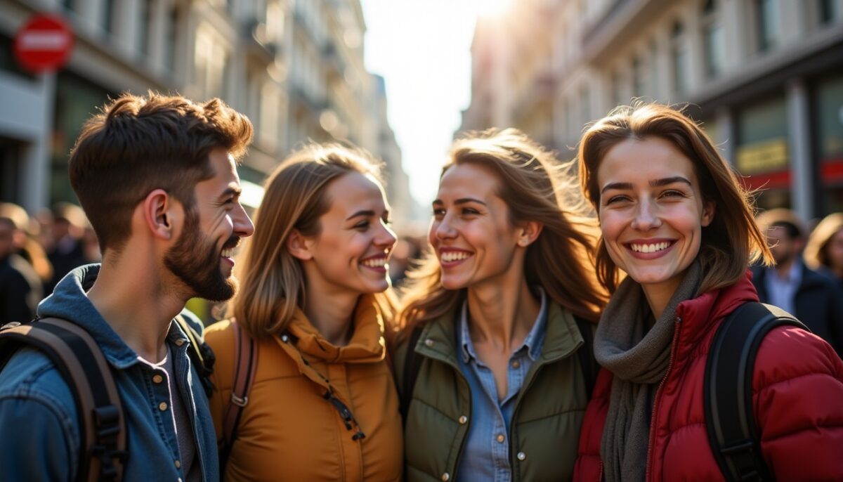 qualités étonnantes révélées par le simple fait de sourire et de regarder les inconnus dans les yeux, selon la psychologie
